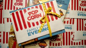 Popcorn Family Fun Night activity pack.